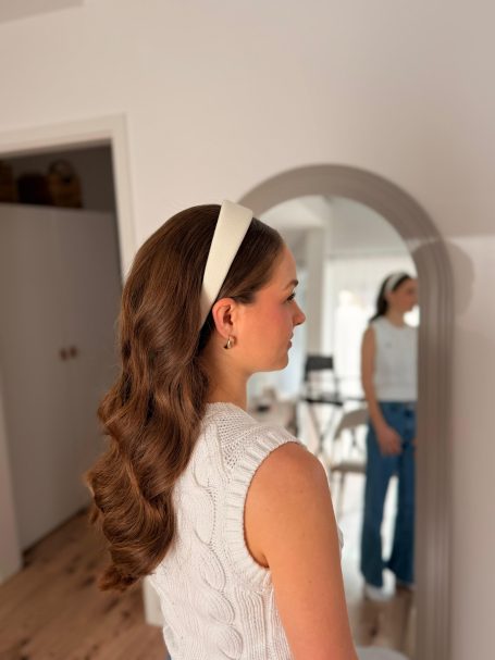 Brautfrisur Glam Waves